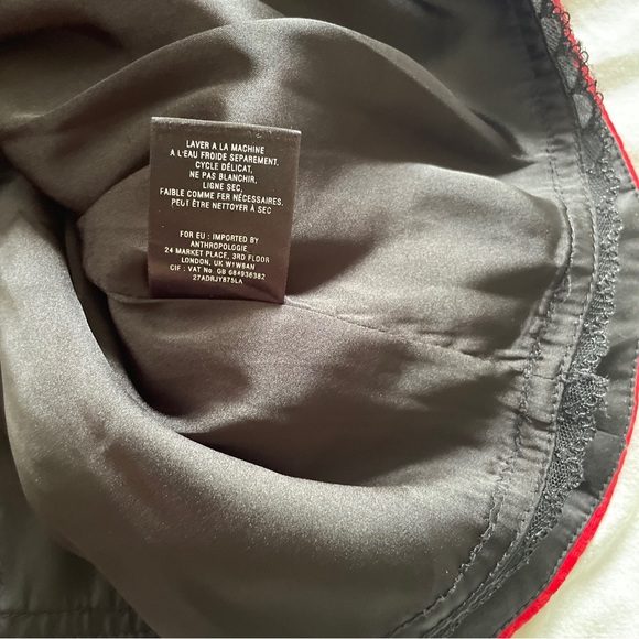 Anthropologie Moulinette Soeurs - Textured Fit Flare Dress with Pockets size 2 - Picture 6 of 6